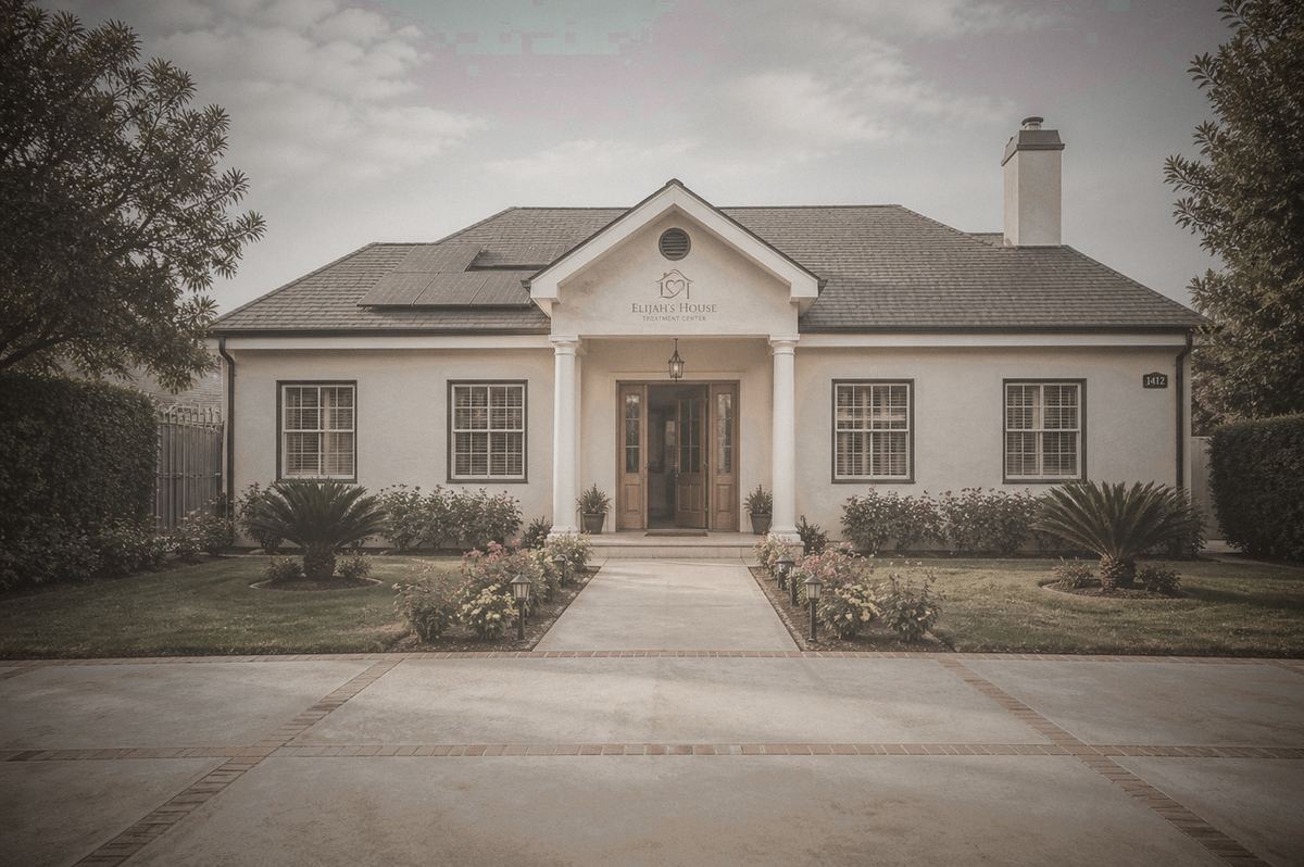 Elijah's House — private residential rehab estate exterior in Pasadena, CA